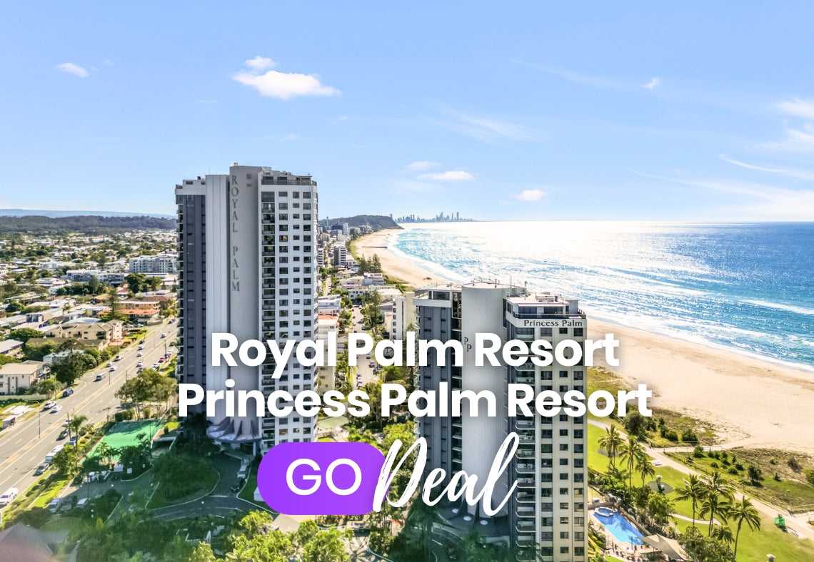 Royal Palm & Princess Palm Resort | GO Deal Voucher | $99 Deposit